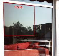 Klimaschutzfolie für Fenster, transparent, 80 x 150 cm